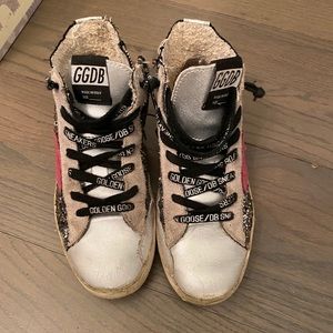 Girls golden goose francy high tops